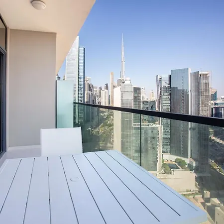 Burj Khalifa View Smart Home Zada Tower Dubai Exterior photo